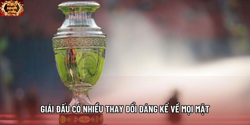 Giải đấu có nhiều thay đổi đáng kể về mọi mặt