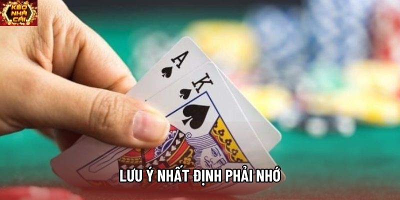 Lưu ý nhất định phải nhớ
